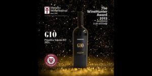 Primitivo Gió once again honored with ‘The Merano WineHunter’ award!
