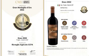 ENEO 2022, Gran medaglia d’oro al concours mondial de Bruxelles 2026